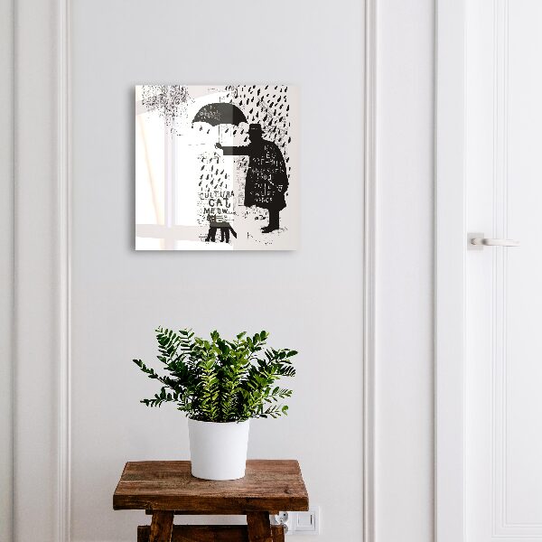 Key box Black silhouette