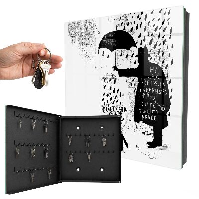 Key box Black silhouette