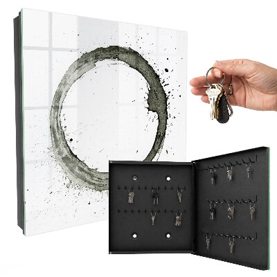 Key storage box Zen circle