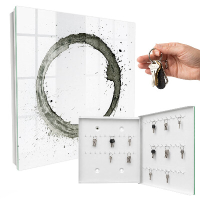 Key storage box Zen circle
