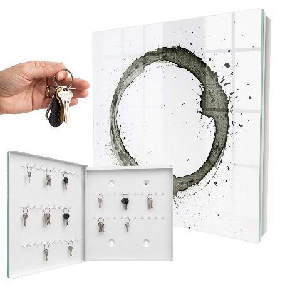 Key storage box Zen circle