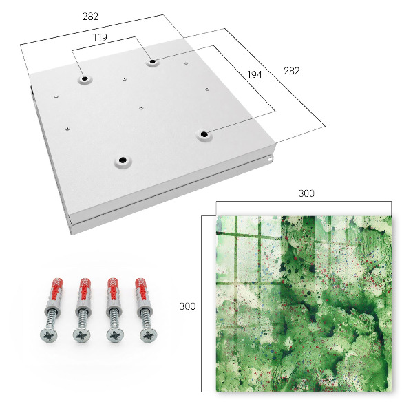 Key storage box Green chaos