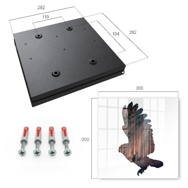 Key storage box Forester