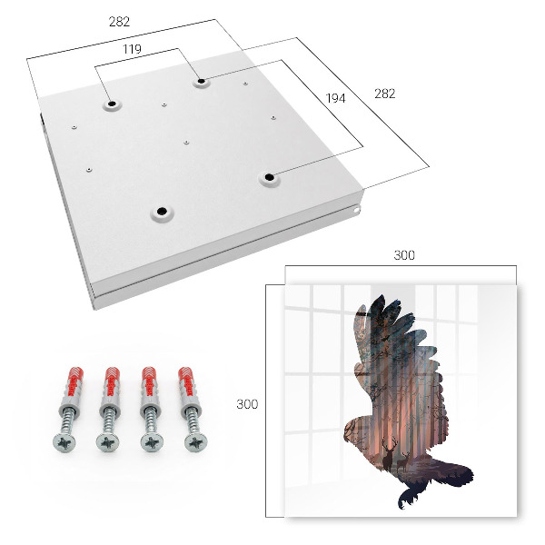 Key storage box Forester