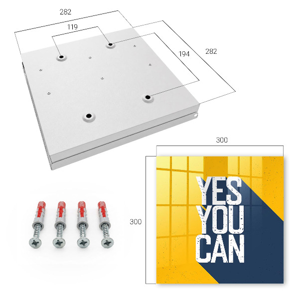 Key cabinet for wall Yes you can.