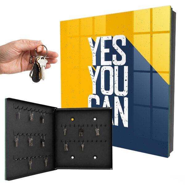 Key cabinet for wall Yes you can.