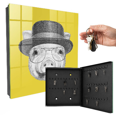 Key box Happy little piggy
