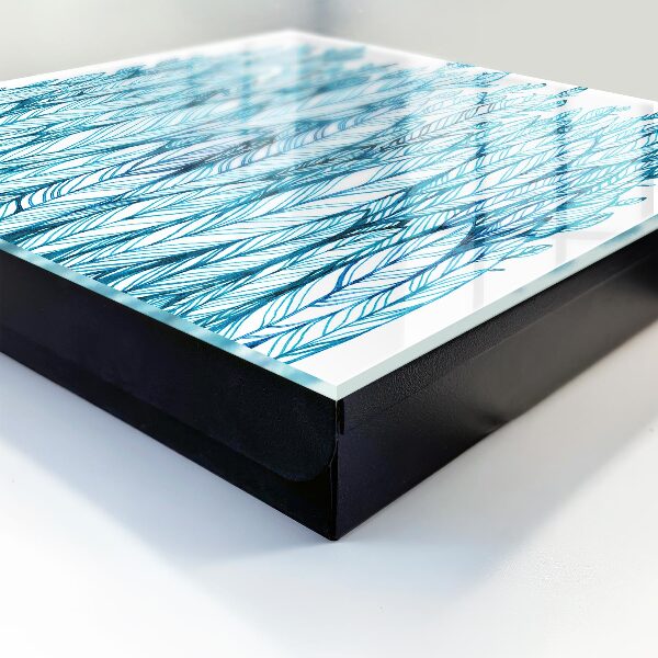 Key storage box The elegance of leaves