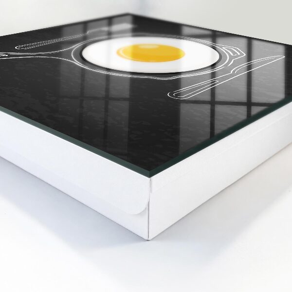 Key cabinet for wall Fried egg