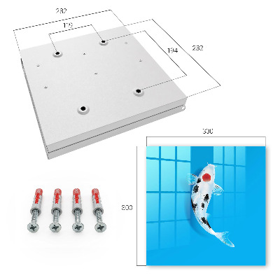 Key box Koi fish