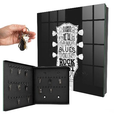 Key cabinet for wall Rock festival