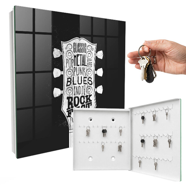 Key cabinet for wall Rock festival