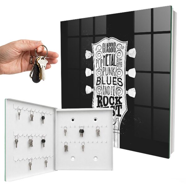 Key cabinet for wall Rock festival