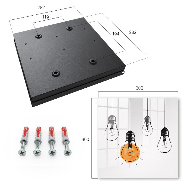 Key box Light bulbs