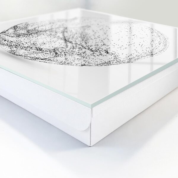Key cabinet for wall Abstract space