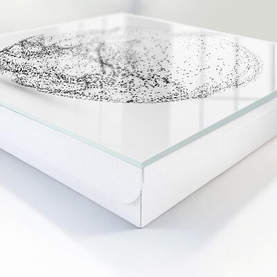 Key cabinet for wall Abstract space
