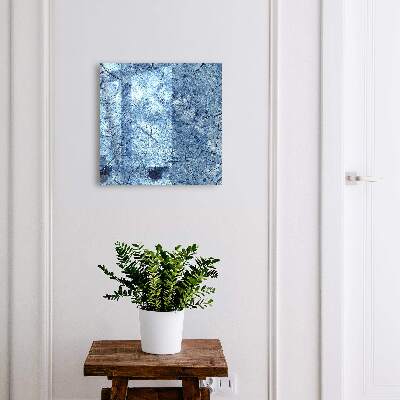 Key cabinet for wall Blue texture