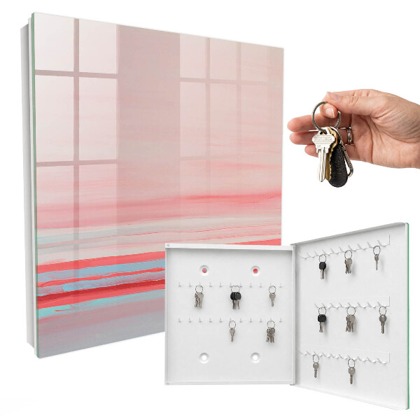Key box Pastel stripes