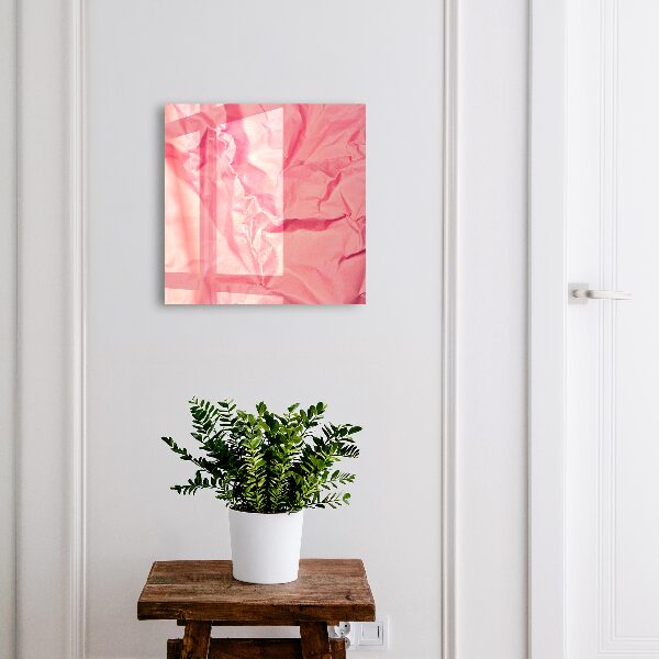 Key storage box Pink texture