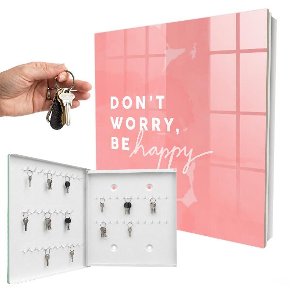 Key cabinet for wall Positive inspiration
