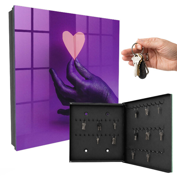 Key box Purple love