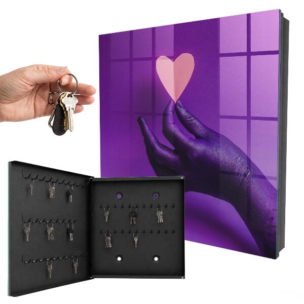 Key box Purple love