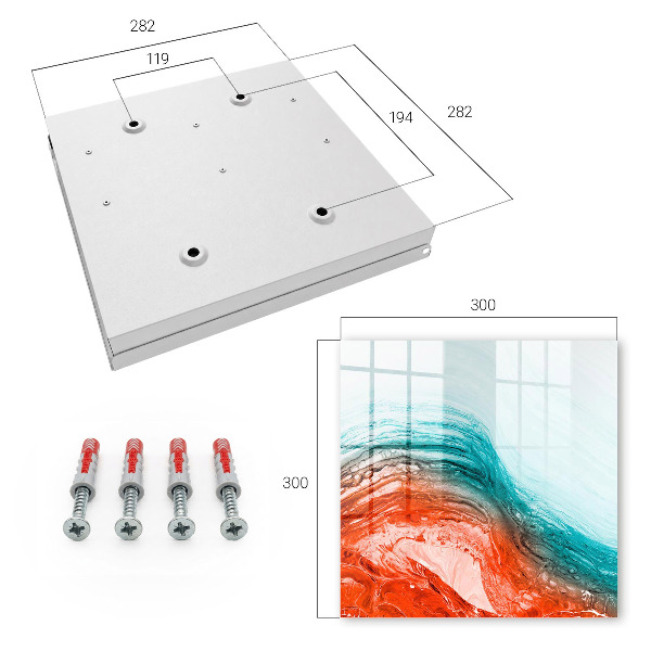 Key storage box Colorful emotions