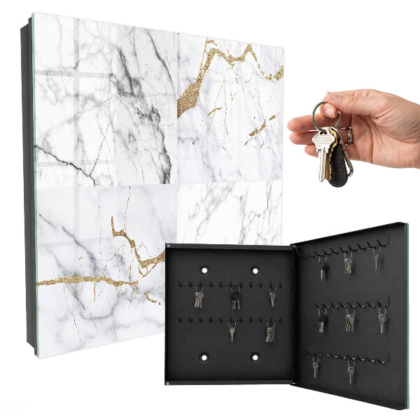 Key box Marble pattern