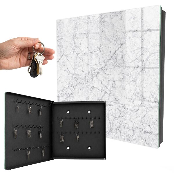 Key storage box Marble elegance