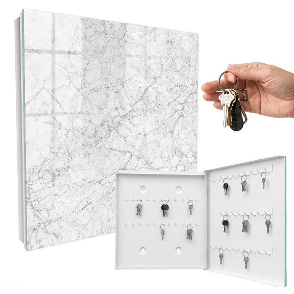Key storage box Marble elegance
