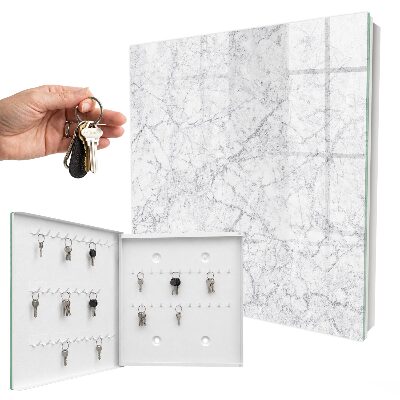 Key storage box Marble elegance