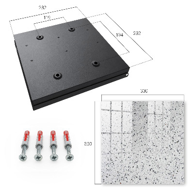 Key box Terrazzo style