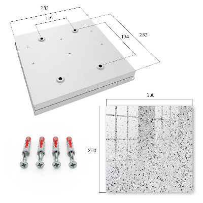 Key box Terrazzo style