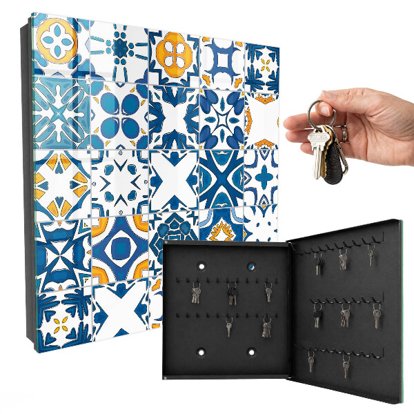 Key storage box Geometric patterns