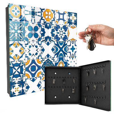 Key storage box Geometric patterns