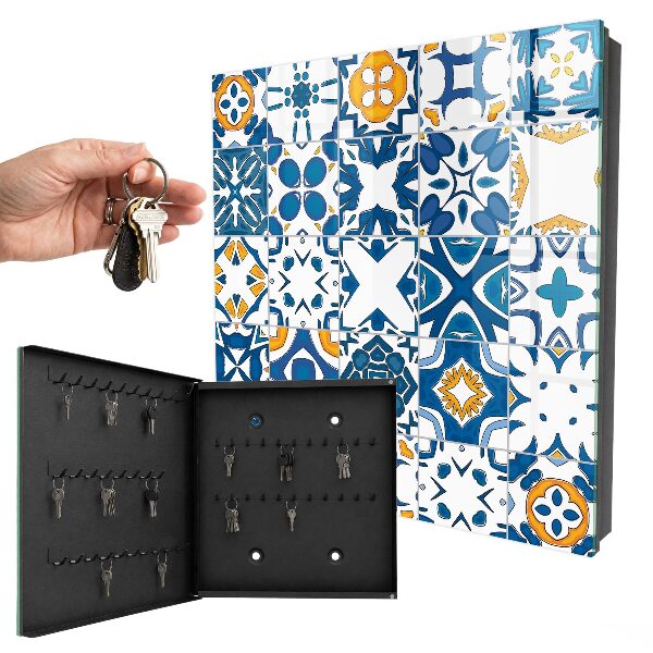 Key storage box Geometric patterns