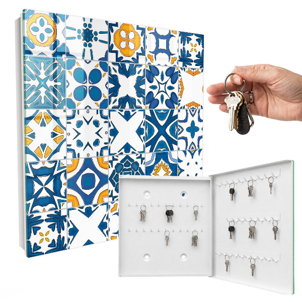 Key storage box Geometric patterns