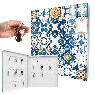 Key storage box Geometric patterns