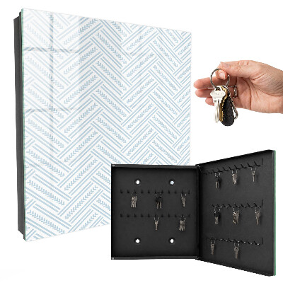 Key storage box Delicate fish bone