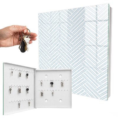 Key storage box Delicate fish bone
