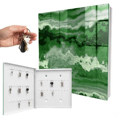Key cabinet for wall Green structure