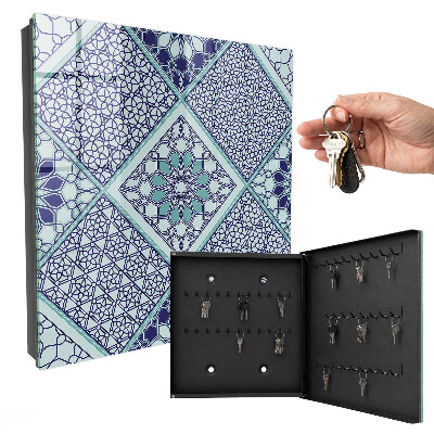 Key box Geometric pattern