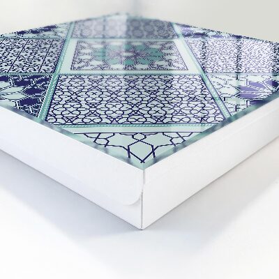 Key box Geometric pattern