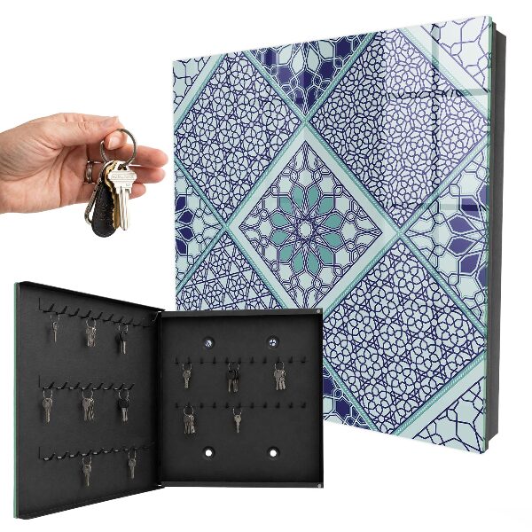 Key box Geometric pattern