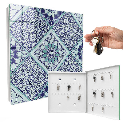 Key box Geometric pattern