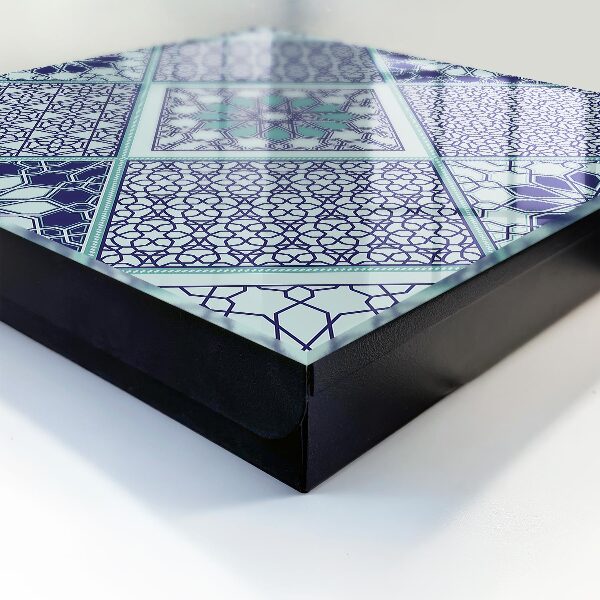 Key box Geometric pattern
