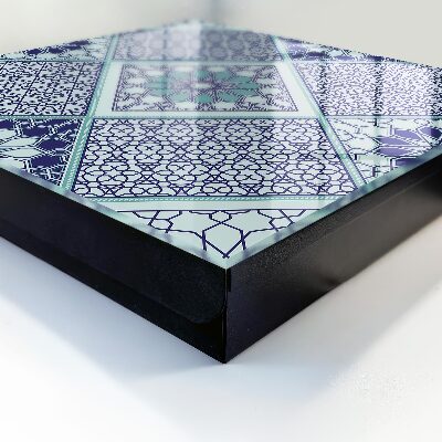 Key box Geometric pattern