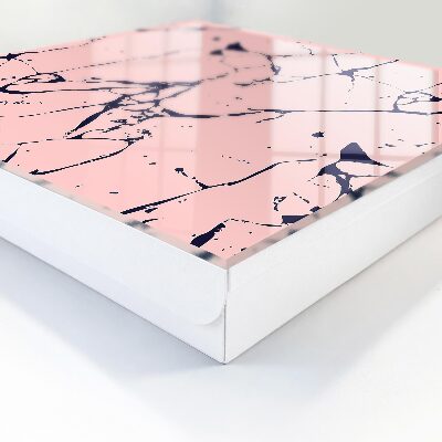 Key storage box Marble mosaic