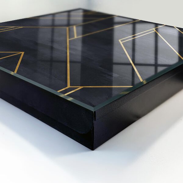 Key cabinet for wall Geometric structure