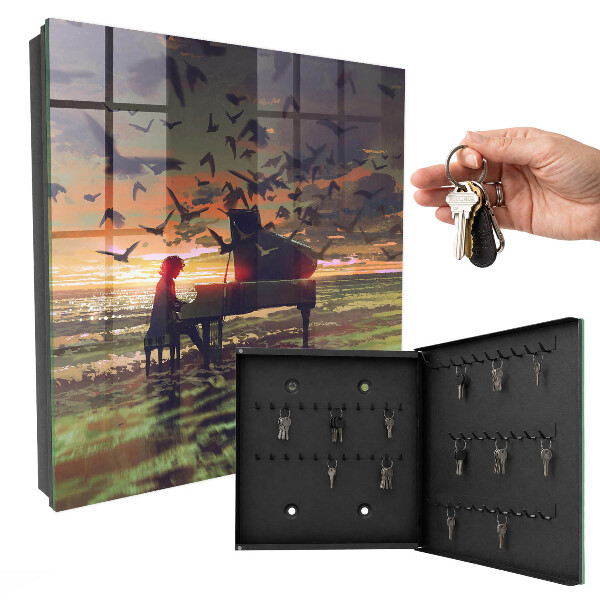 Key cabinet for wall Harmony of nature